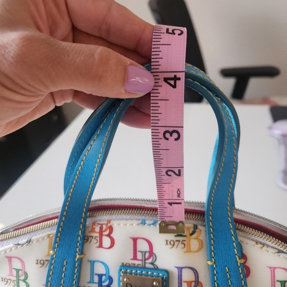 Dooney & Bourke “RUBY” 1975 Logo handbag purse - Picture 11 of 12